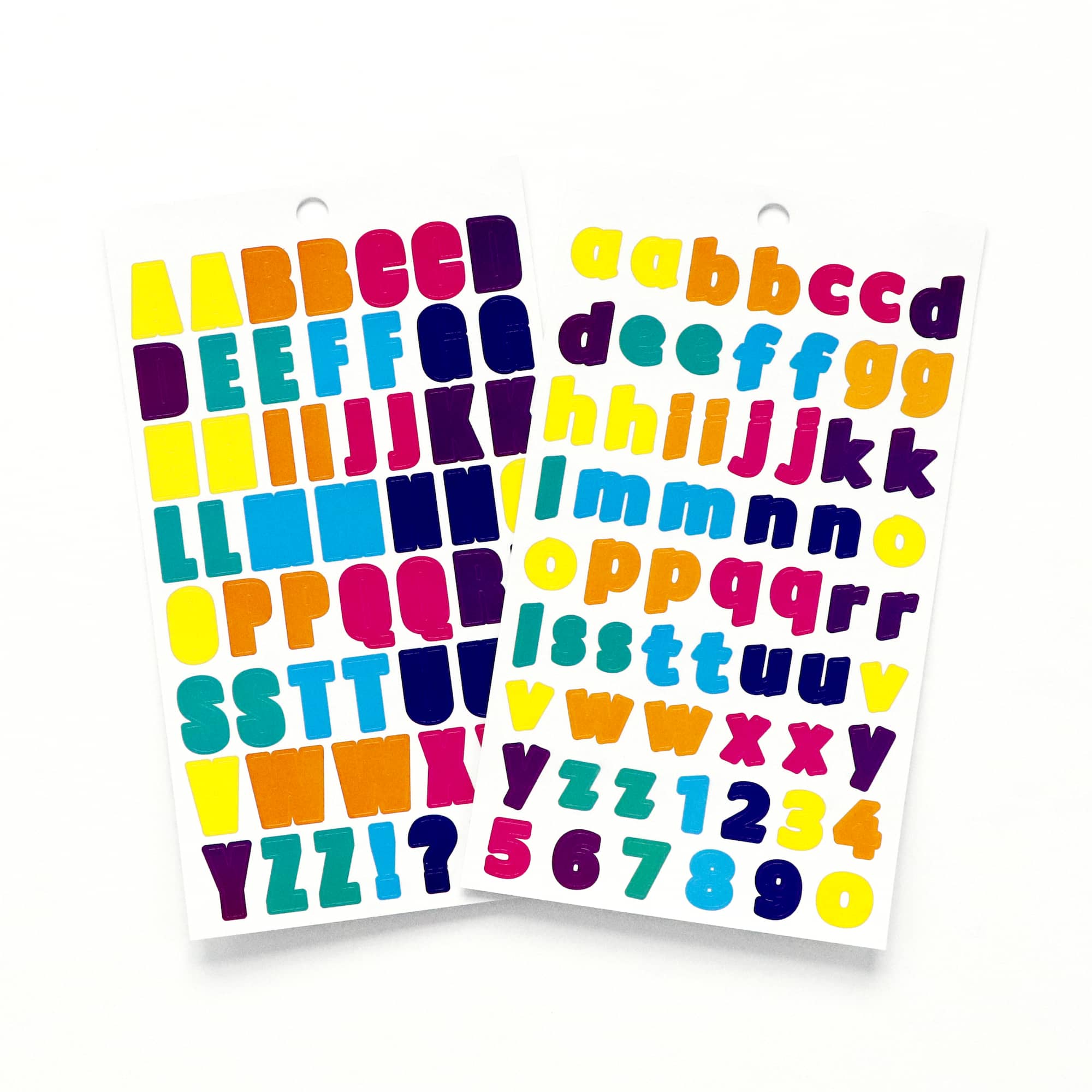 Bright Colors Alphabet & Number Stickers by Recollections™